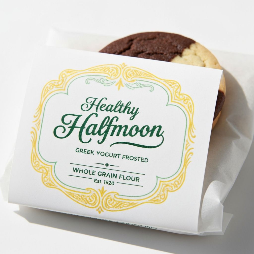 Front Label - Kessler's Bakehouse halfmoon cookie label